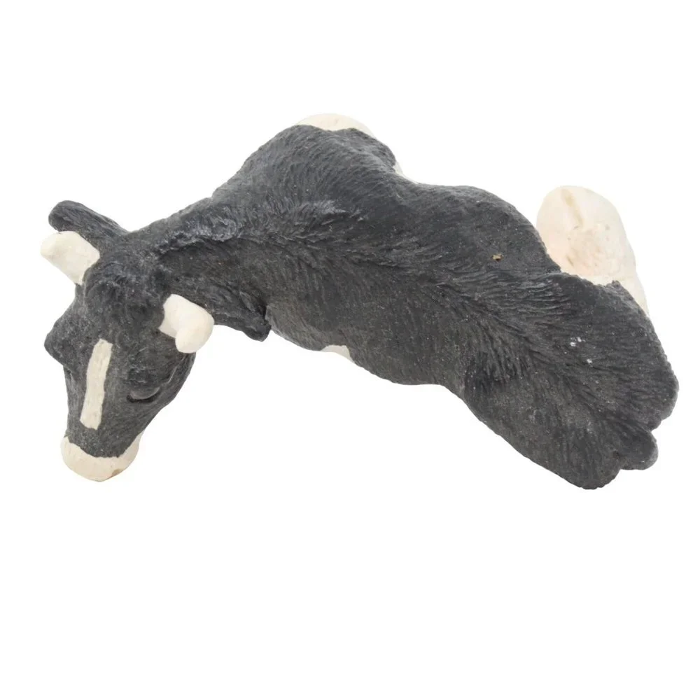 Vintage Stone Critters Holstein Black White Cow SC-106 United Design Corp 1984 - Picture 5 of 7